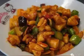 美食 | 粉丝菜谱：宫保鸡丁的家常做法图片