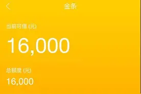 碰到了京东“金条”，就是一张网络信用卡！图片