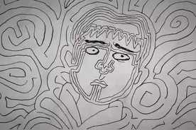 [趣闻]《路人超能100》只出现一瞬间的迷宫图你注意到了吗图片