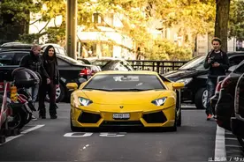 国外街头豪车改装盛会，超酷的改装车，引得路人纷纷驻足图片