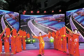 绵阳盐亭《大红灯笼》“挂进”央视舞台图片