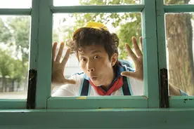 邓超晒搞怪学霸考试符 附文：中考高考门门高分图片
