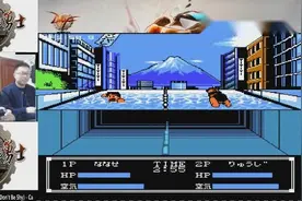 DNF旭旭宝宝跟到大龙猫玩手柄游戏，很令人怀念的游戏