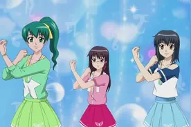 巴啦啦小魔仙：美琪美雪给贝贝伴舞，真好看，歌声也非常好听视频封面