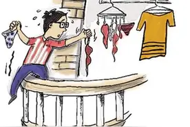 宿迁一女子家中晾晒的衣服频频被盗图片