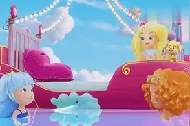 小凯丽变成美人鱼，还能在海底说话！