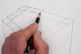 牛人教你如何画视觉错觉的楼梯，看完才知道有多牛！