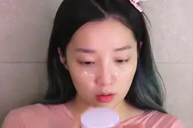 韩国妹子天生丽质，稍微化了个妆，漂亮到不行