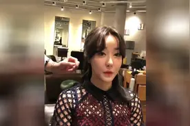 中分八字刘海，修饰额头窄宽，太阳穴凹陷，你们喜欢吗视频封面