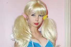 芭比娃娃真实版，16岁乌克兰女孩天然无整形！图片