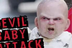 恐怖婴儿爆笑整蛊！点击率超高的街头恶作剧图片