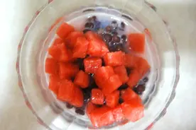 简单好吃的红豆冰沙是这样做的！图片