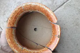 怎样修复摔碎的陶瓷花盆？碎陶瓷盆修补记图片