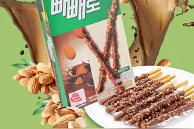 吃货的福利 1元特价乐天杏仁巧克力棒图片