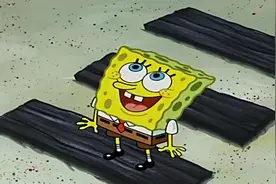 《海绵宝宝》：海绵宝宝竟在章鱼哥面前一直笑，他是怎么了？