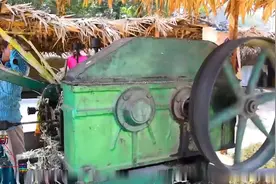 传统古法制作蔗糖，纯手工，原来糖是这么来的，也就在农村能看到