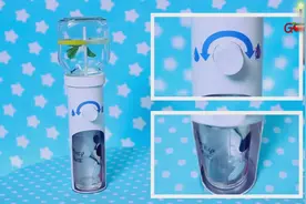 手把手教你制作小型饮水机，还可以注入其他果汁视频封面