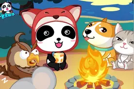 宝宝巴士儿歌—The fox，全球疯传的洗脑神曲，魔性循环