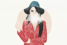 姑娘，你鞋跟儿掉了图片