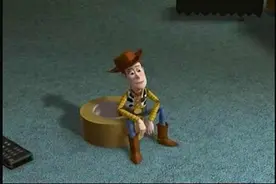 牛仔胡迪犹豫了：做个小孩子的玩具？还是被收藏在博物馆？