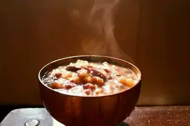 到南山讲寺做快乐义工熬腊八粥，让这个冬天暖暖的！图片