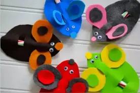 幼儿手工小老鼠图片