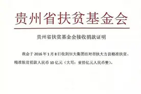 见过10亿元的收款证明吗？来看许家印兑现的承诺图片