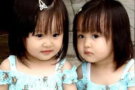 台湾最红美女双胞胎sandy和mandy，从小美到大~~图片