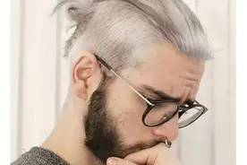 那些留着银色发型的男人 你能抗拒吗？图片