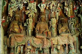 千年毗卢寺里的壁画传奇图片