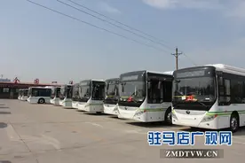 驻马店市新增160辆新能源真皮座椅公交车图片