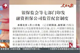 银保监会等七部门印发融资担保公司监管配套制度视频封面
