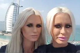 英国双胞胎女律师在迪拜袭警 拒不认罪已被保释图片