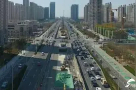 ​济南：北园高架西延工程进展顺利 明年元旦通车图片