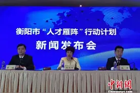湖南衡阳启动“人才雁阵”行动计划 每年投1亿元引“雁”图片