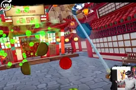 《水果忍者》VR版：挥着利剑大砍特砍图片