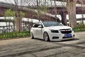 科鲁兹改装低姿态 气动避震悬挂的魅力图片