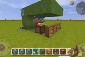 迷你世界：安全生存小屋制作教程！可以自动隐藏在地底下