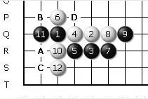 围棋大雪崩定式趣向探究图片