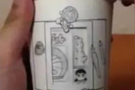 纸杯玩叮当猫！创意满分！图片