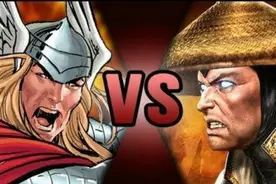 托尔VS雷王[生死决斗 DEATH BATTLE]图片