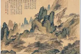 落笔沉着 清新秀丽 清末民初 书画名家：汪采白图片