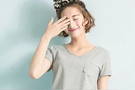 这是我的菜 纯色T恤+牛仔短裤图片