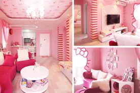 3w半包搞定60平Kitty美家，男人咋住？图片