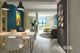 郑州华润悦府50平的房子，设计师惊人的设计图片