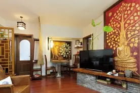 客厅有尖角煞气太重不能住？风水大师竟这样做，立马化煞辟邪！图片