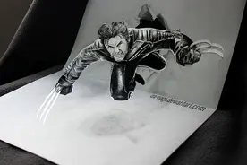 10张吓破眼球的3D素描画-其中有彩蛋哦图片