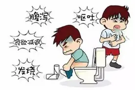 宝宝上吐下泻又发烧，这是怎么啦？图片