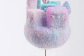 治愈系列--羊毛毡手作戳戳乐，心里满满的都是喜欢啊图片