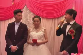 甘肃农村婚礼：猜猜看那个是新郎？